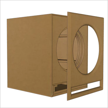 15-Inch Cube, Roundover Series, Flat Pack (Single Unit) Shipping Included - Image 5