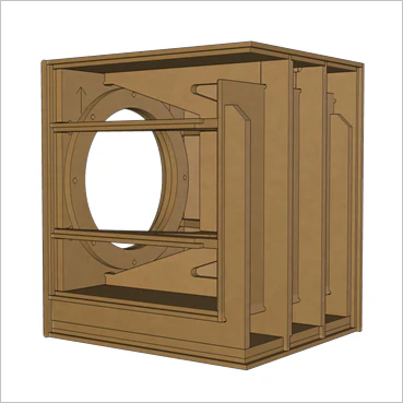 15-Inch Cube, Roundover Series, Flat Pack (Single Unit) Shipping Included - Image 6