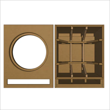 15-Inch Cube, Roundover Series, Flat Pack (Single Unit) Shipping Included - Image 7