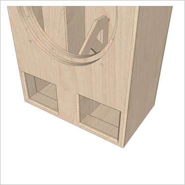 BTS Dual Ported 18-21 72" x 28" x 17" - Image 3