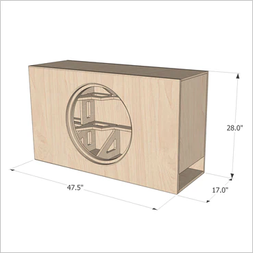 BTS Ported 18-21 28" x 48" x 17" - Image 3