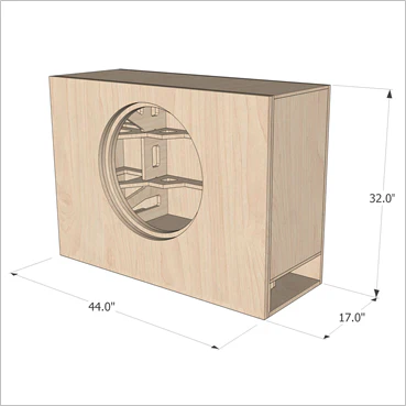 BTS Ported 18-21 32" x 44" x 17" - Image 3