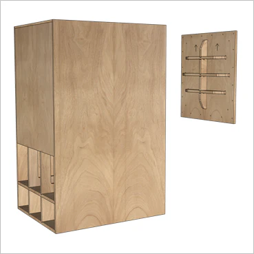Devastator MkII 21-Inch Ported Horn in Baltic Birch Music Edition (28Hz Tuning) - Single Flat Pack - Image 6
