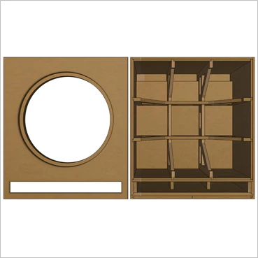 21-Inch Cube, Roundover Series, Flat Packs (4-PACK) - Image 8